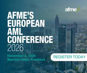AFME’s European AML Conference 2026