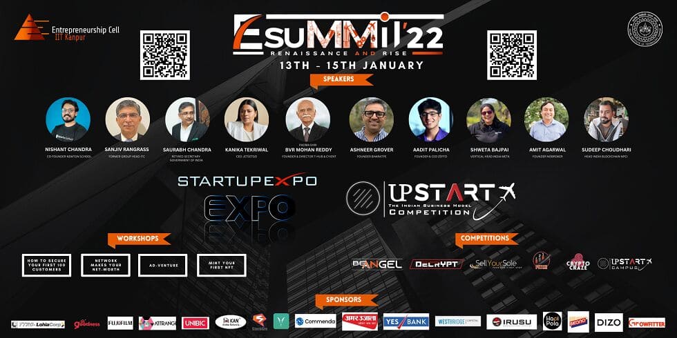 IIT Kanpur Entrepreneurial Summit - World Finance Informs