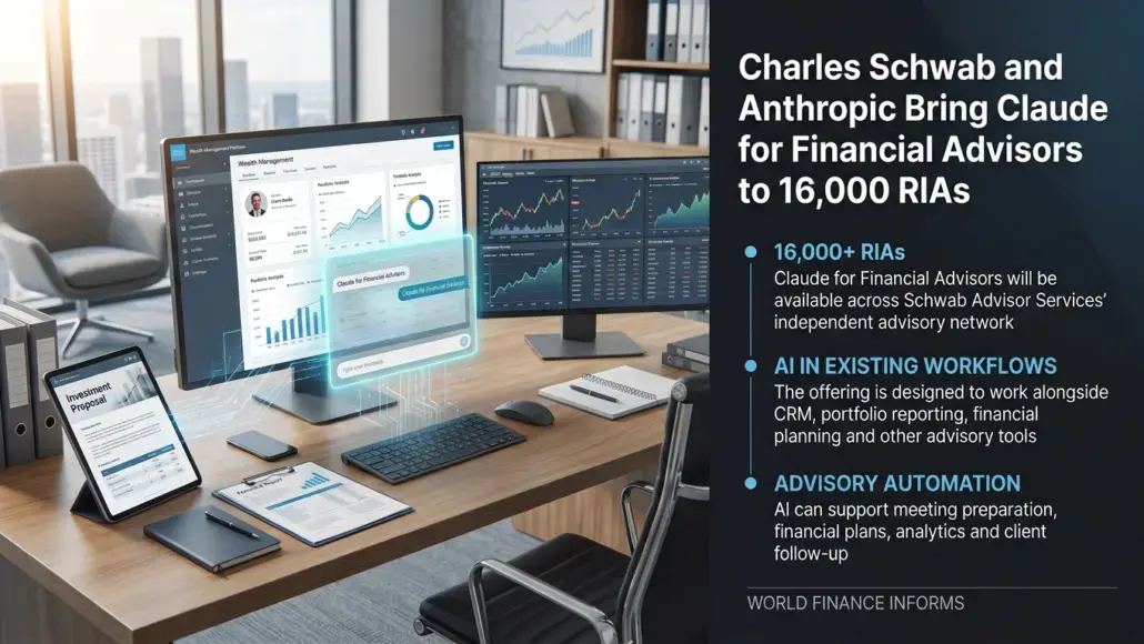 Charles Schwab and Anthropic Bring Claude for Financial Advisors to 16,000 RIAs
