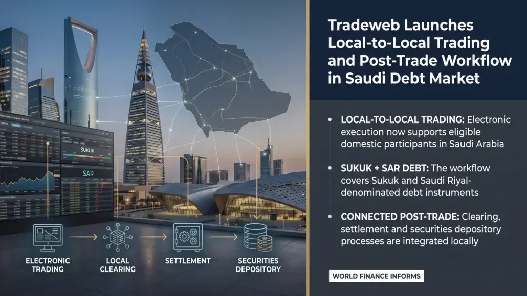 Tradeweb Expands Saudi Debt Market Access With Local Trading
