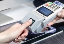 biometric payment card integrating T-Shape