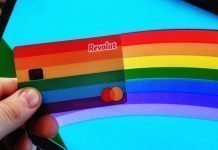rainbow bank card 