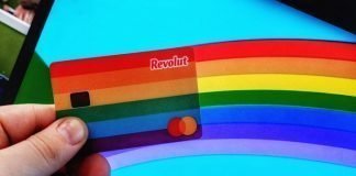 rainbow bank card 