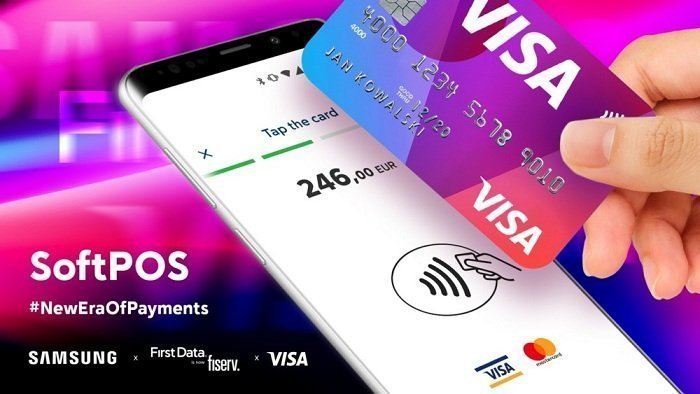First Data, Visa and Samsung unveil SoftPOS contactless payment solution